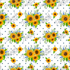 P-FLO-188 Floral Sunflower 10