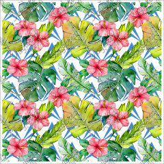 P-FLO-196 Floral Tropical Watercolor 03