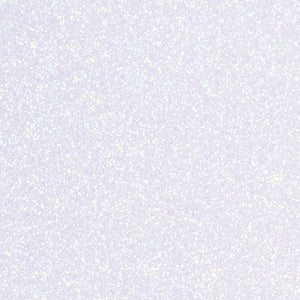 Rainbow White Siser Glitter HTV