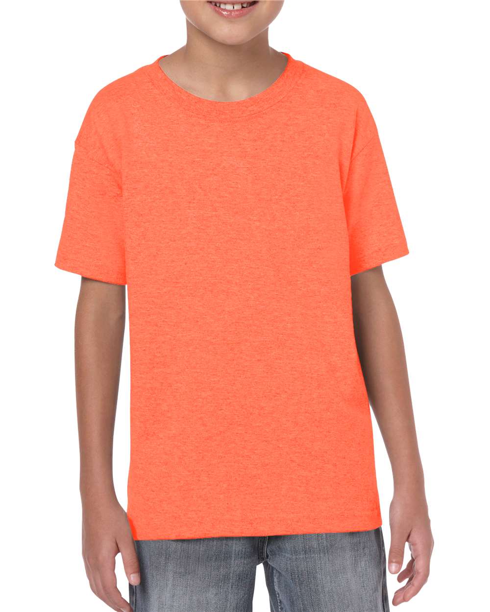 Orange GILDAN Youth 64000B