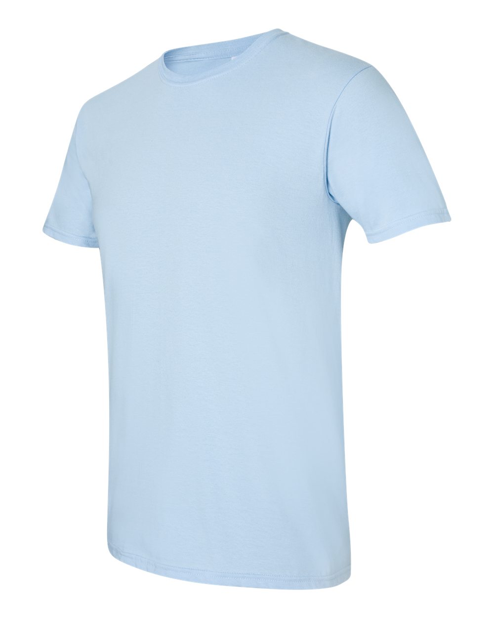 Light Blue Gildan SoftStyle 64000