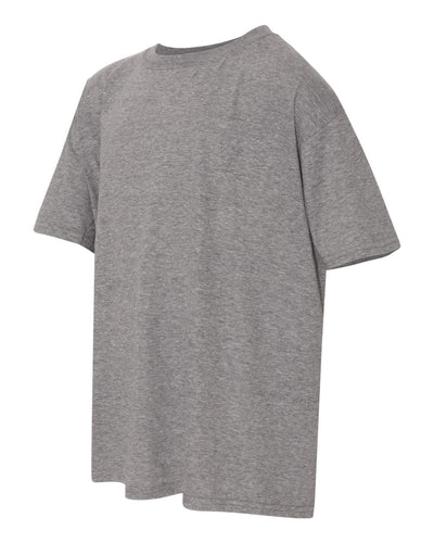 Graphite Heather GILDAN Youth 64000B