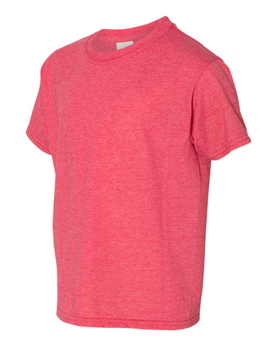 Heather Red GILDAN Youth 64000B