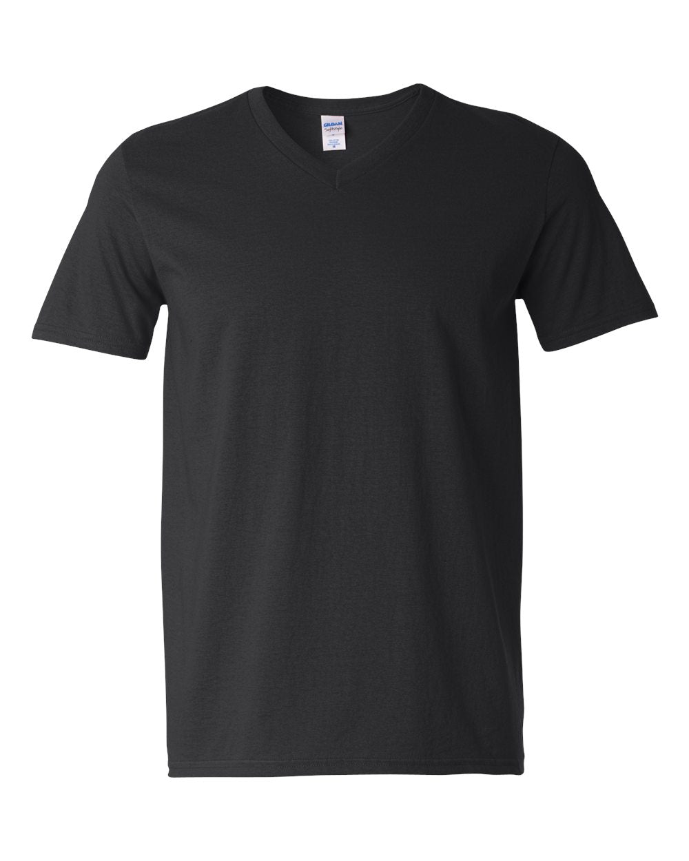 Black - Gildan - Softstyle® V-Neck - 64V00