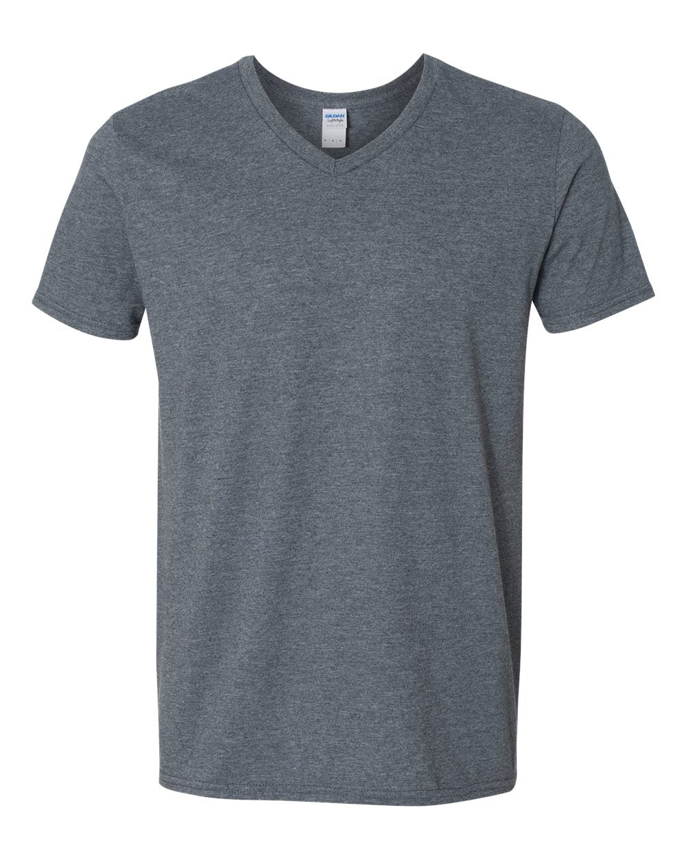 Dark Heather - Gildan - Softstyle® V-Neck - 64V00