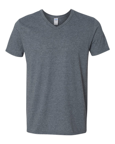Dark Heather - Gildan - Softstyle® V-Neck - 64V00