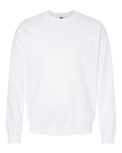 White - Gildan - Softstyle® Crewneck Sweatshirt - SF000