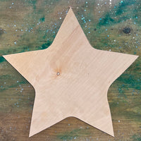 PC39 - Star - 1/4" Plywood Cutout