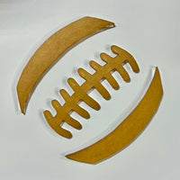 Football Stitching Reverse Bleaching Stencil