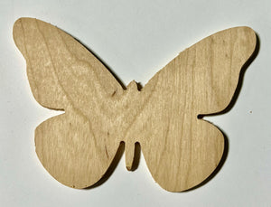PC28 -Butterfly - 1/4" Plywood Cutout