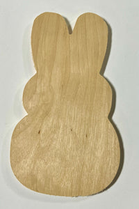 PC31 - Bunny - 1/4" Plywood Cutout