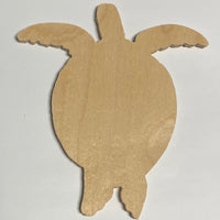 PC19 - Sea Turtle - 1/4" Plywood Cutout