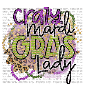 MG 24 Crazy Mardi Gras Lady