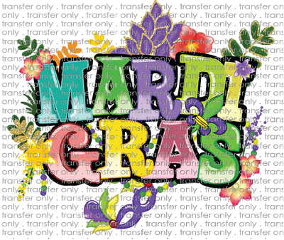 MG 58 Mardi Gras Floral Color