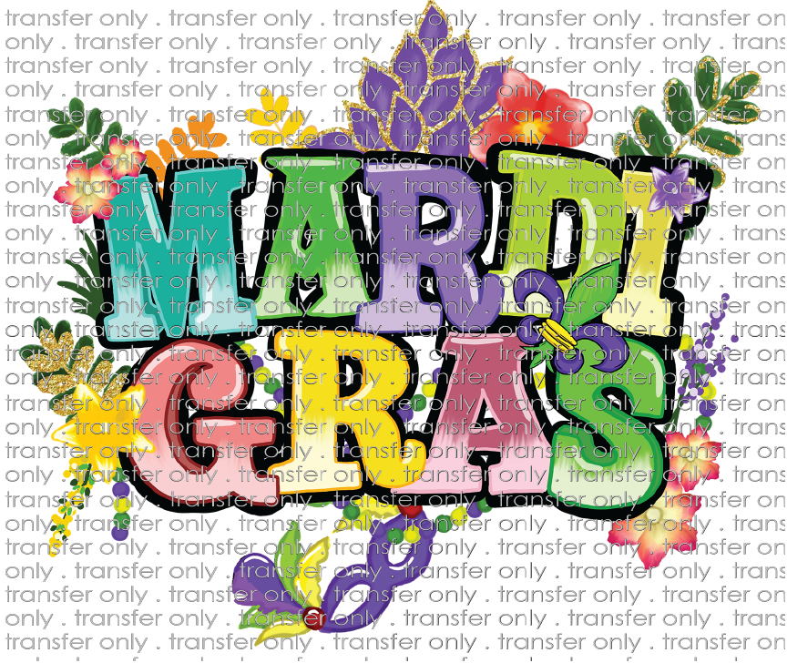 MG 58 Mardi Gras Floral Color