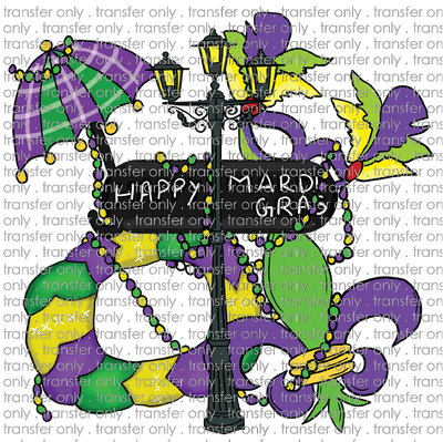 MG 61 Happy Mardi Gras Sign