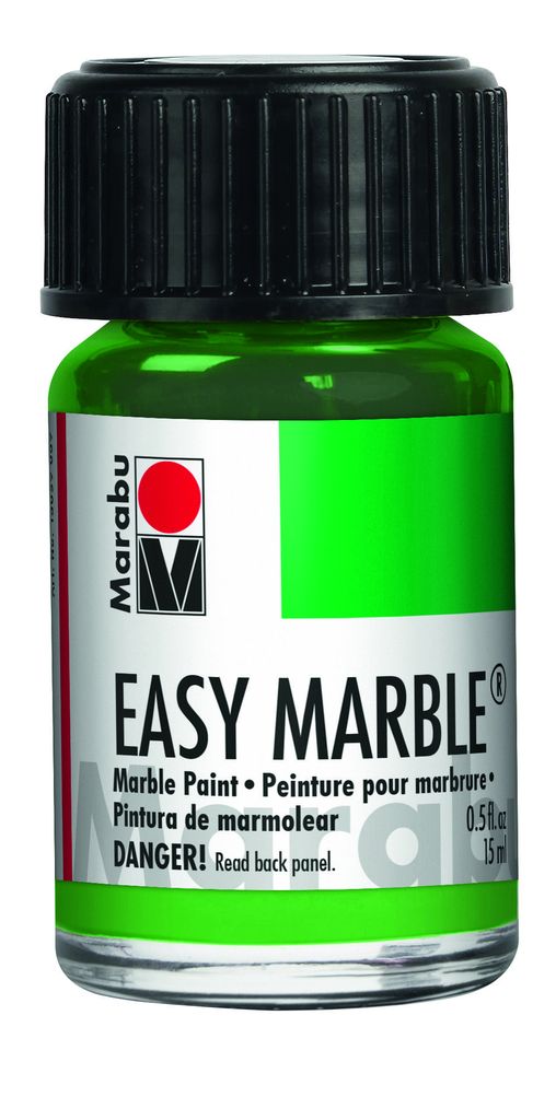 Metallic Light Green 762 Marabu Easy Marble