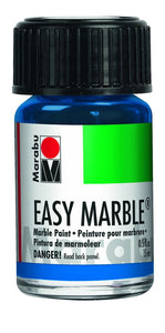 Metallic Blue 752 Marabu Easy Marble