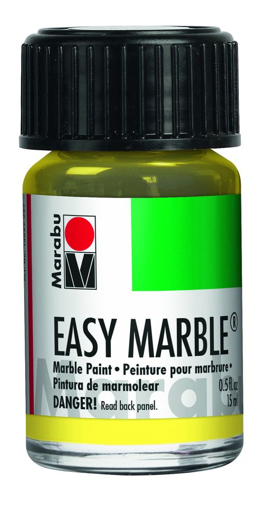 Metallic Yellow 719 Marabu Easy Marble