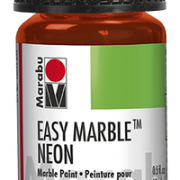 Neon Orange 324 Marabu Easy Marble
