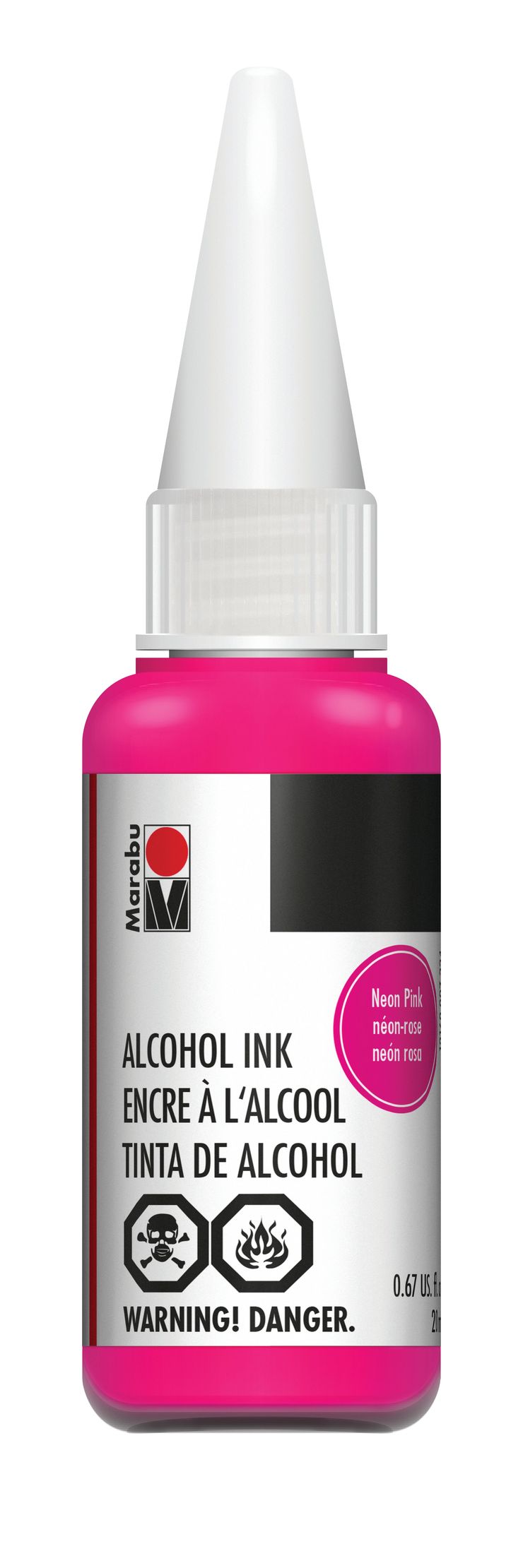 Neon Pink 334 Marabu Alcohol Ink