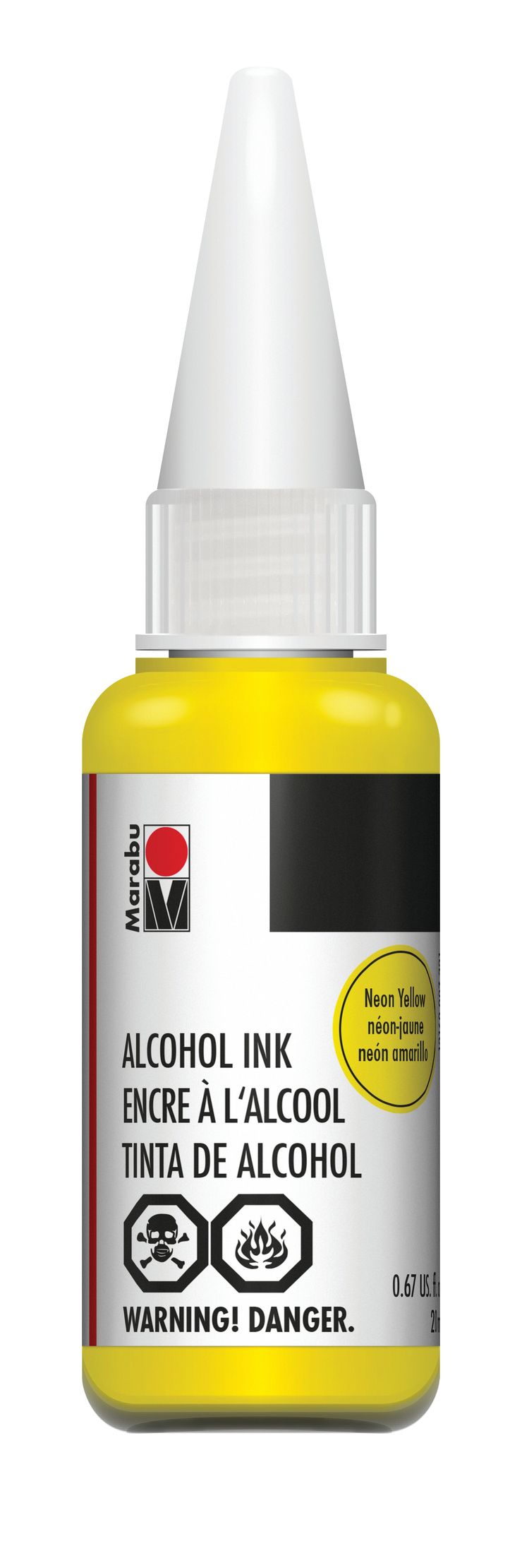 Neon Yellow 321 Marabu Alcohol Ink