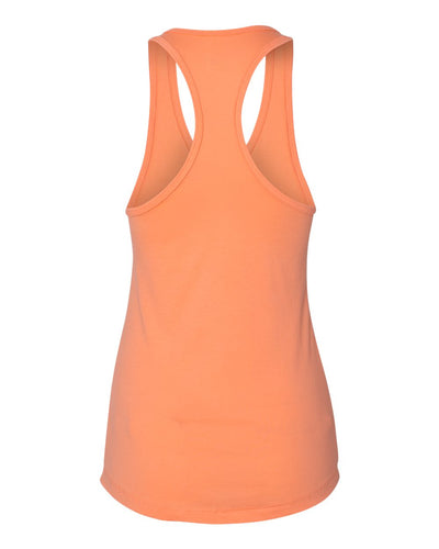 Light Orange - Next Level - Racerback Tank - 1533