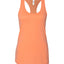Light Orange - Next Level - Racerback Tank - 1533