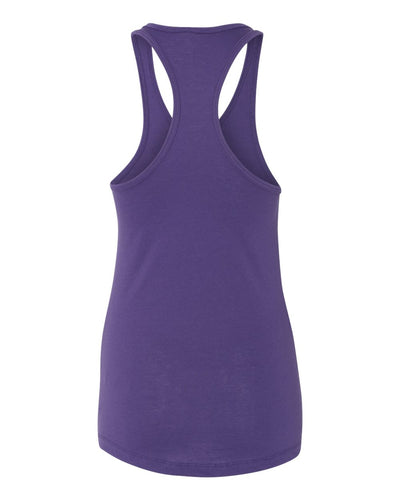 Purple Rush - Next Level - Racerback Tank - 1533
