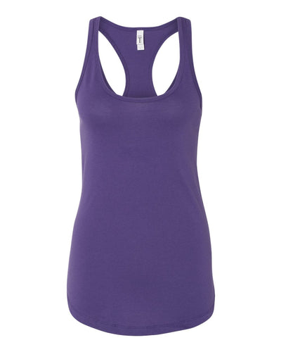 Purple Rush - Next Level - Racerback Tank - 1533