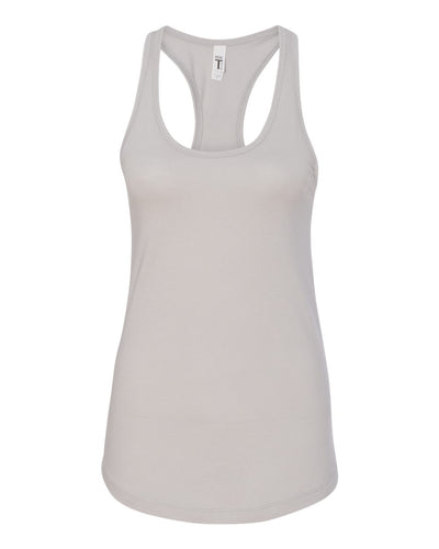 Silver - Next Level - Racerback Tank - 1533