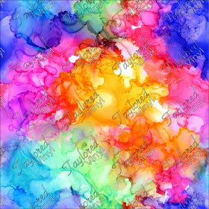 P-ACH-11 Watercolor Alcohol Ink Rainbow 4