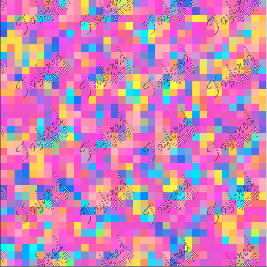 P-GEO-104 Pixelation Mosaic 7
