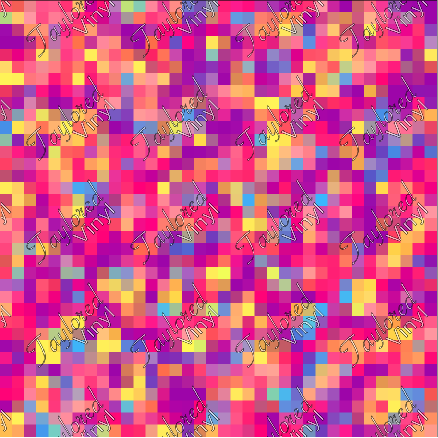 P-GEO-105 Pixelation Mosaic 8