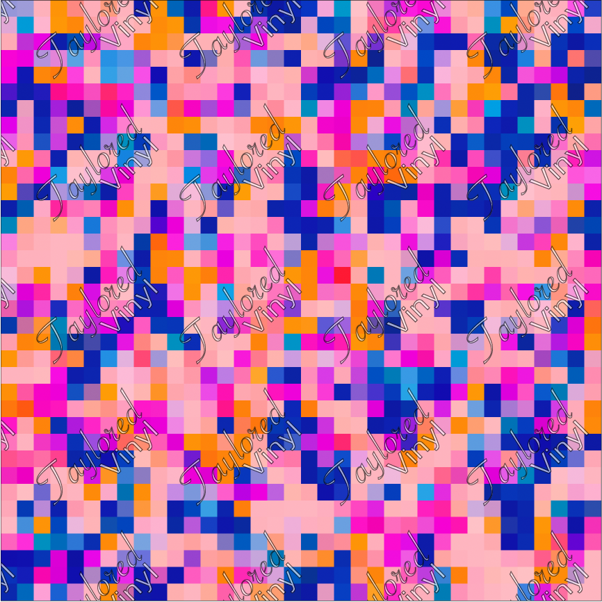 P-GEO-107 Pixelation Mosaic 10