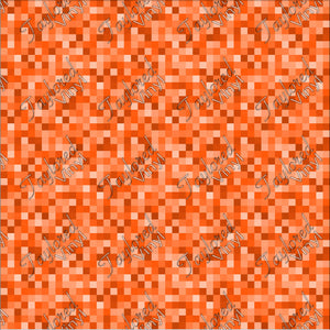 P-GEO-108 Pixelation Orange
