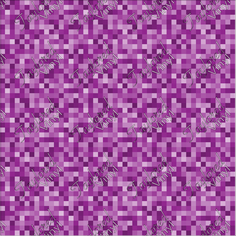 P-GEO-110 Pixelation Purple