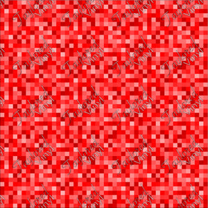 P-GEO-111 Pixelation Red
