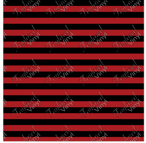 P-GEO-25 Geometric Black and Red Stripe