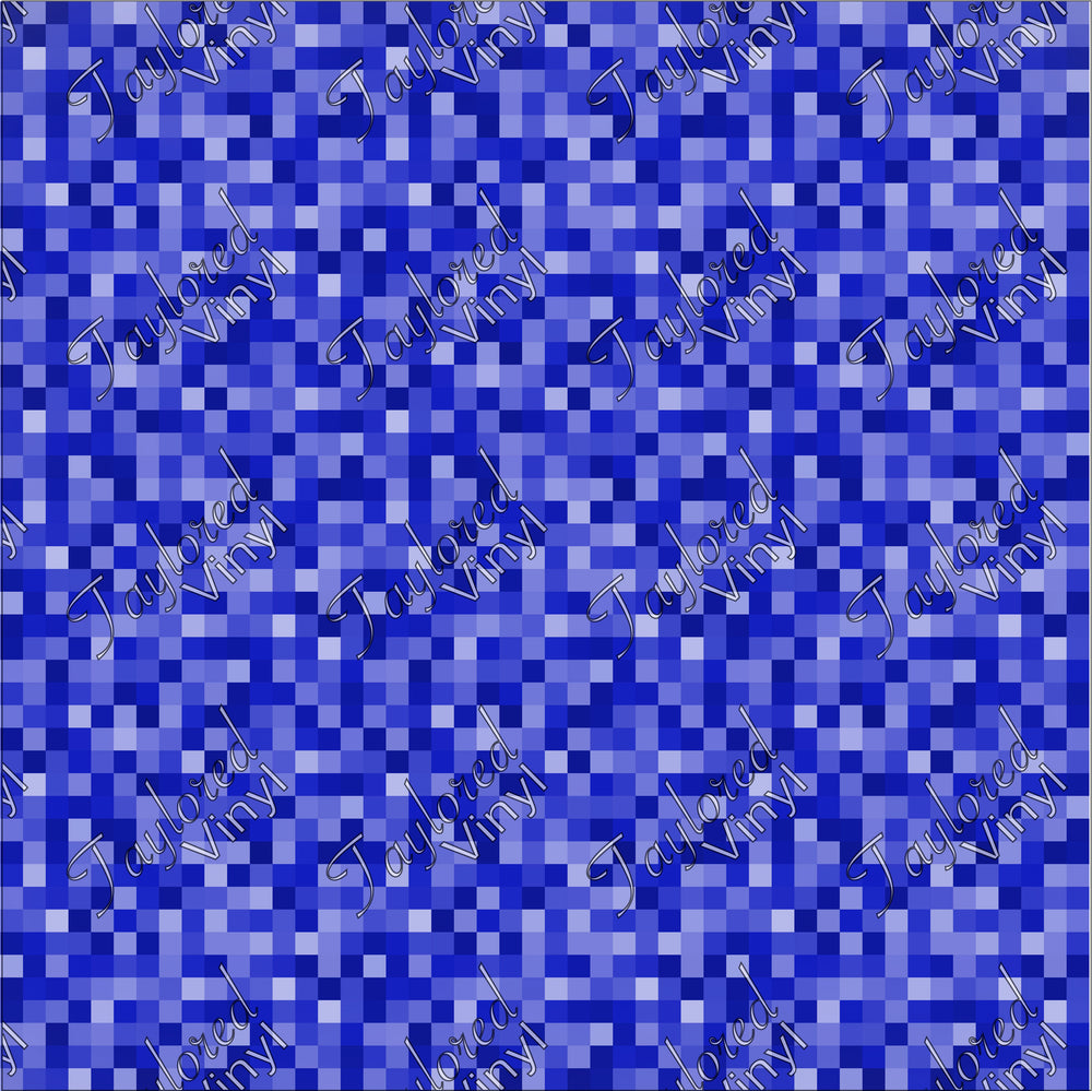 P-GEO-96 Pixelation Blue