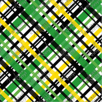 P-PLD-52 Plaid Green and Yellow