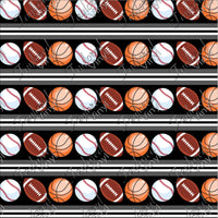 P-SPT-28 Sports Baseball, Football, Basketball