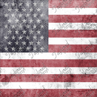P-USA-72 Dirty American Flag