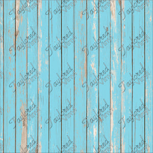 P-WOOD-01 Blue Wash Wooded Fence