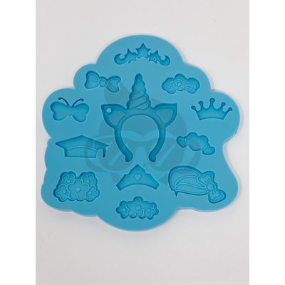 Pallet Unicorn Keychain Silicone Mold