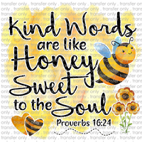 QUT 6 Kind Words are Like Honey