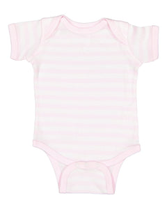 Rabbit Skin Baby Bodysuit 4400 Ballerina-White Stripe