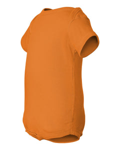 Rabbit Skin Baby Bodysuit 4400 Mandarin Orange