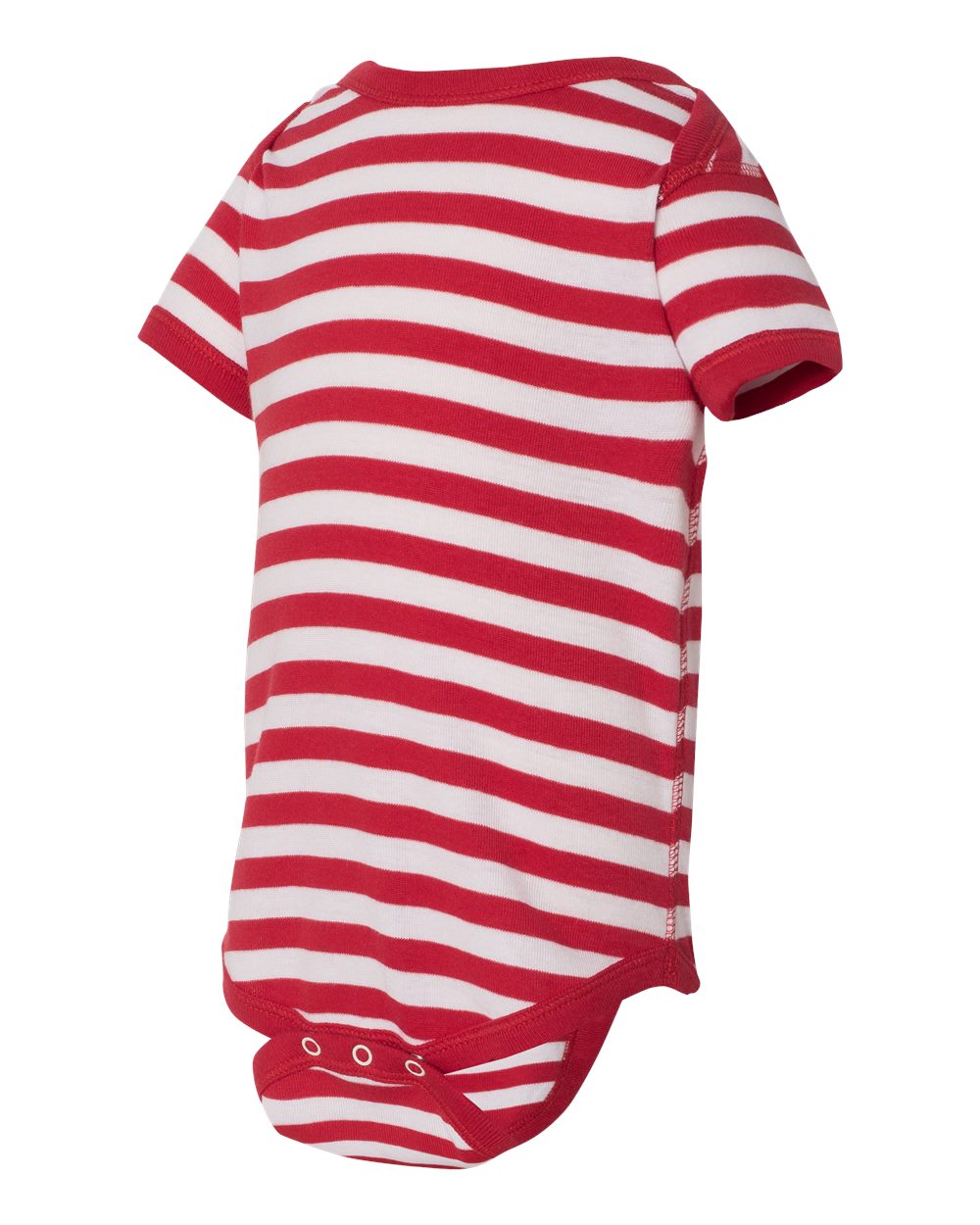 Rabbit Skin Baby Bodysuit 4400 Red-White Stripe
