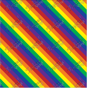 P-RNB-02 Diagonal Thin Rainbow